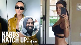 Kanye's Nasty Text to Kim & Kourtney Talks Weight Gain | The Kardashians Recap Season 2 With E! News