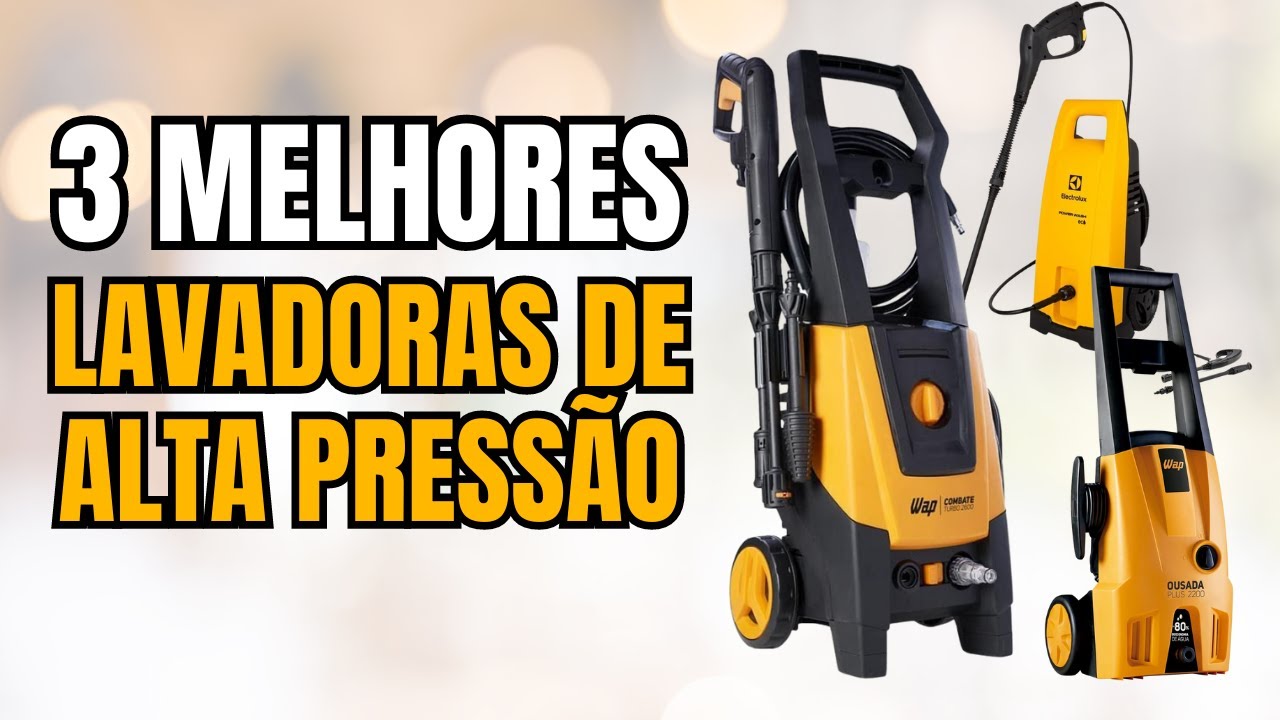 Qual Melhor LAVADORA DE ALTA PRESSÃO Econômica? TOP 3 Melhor LAVADORA DE ALTA PRESSÃO de [2024]