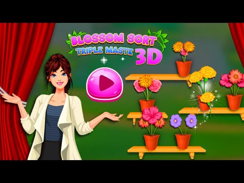 Blossom Sort Flower Puzzle (Gameplay Android) - YouTube
