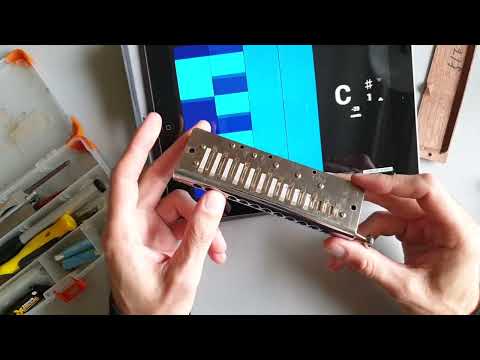 How I tune my chromatic harmonicas