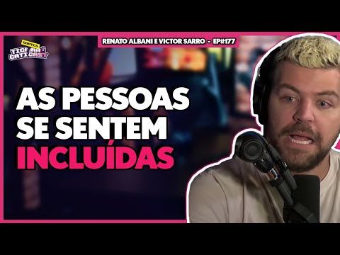 SARRO FALA sobre INCLUSÃO nas PIADAS...