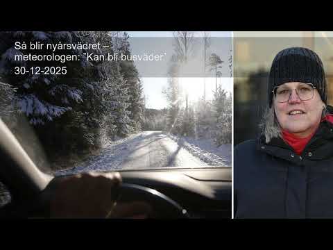 Så blir nyårsvädret – meteorologen: ”Kan bli busväder”