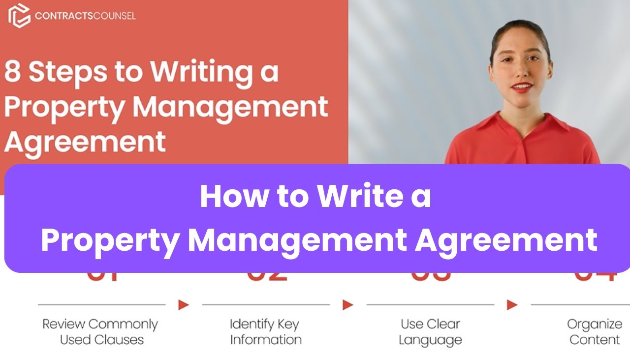 How to Write a Property Management Agreement [8 EASY steps]