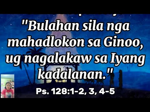 Dec. 28, 2025 - Salmo Responsoryo (Ang Santos nga Banay ni Jesus, Maria ug Jose)