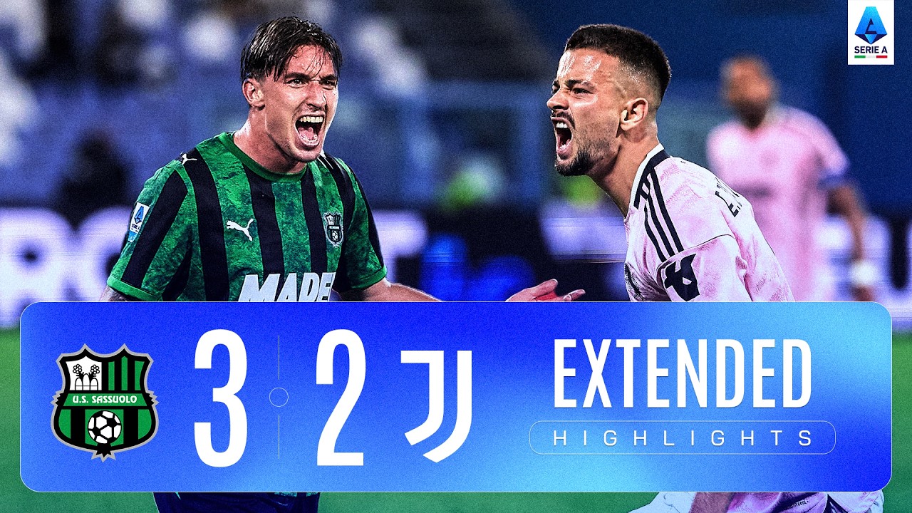 MAXI SINTESI SASSUOLO-JUVENTUS 3-2 | EXTENDED HIGHLIGHTS | SERIE A ENILIVE 2026/27