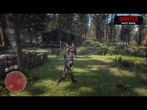 Red Dead Redemption 2 - Returning to the Norwegian immigrant camp.