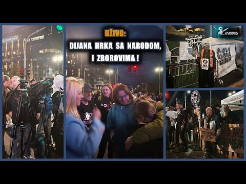 UŽIVO: Dijana Hrka prekinula strajk gladju 16. dana za 16 zrtava pada nastresnice