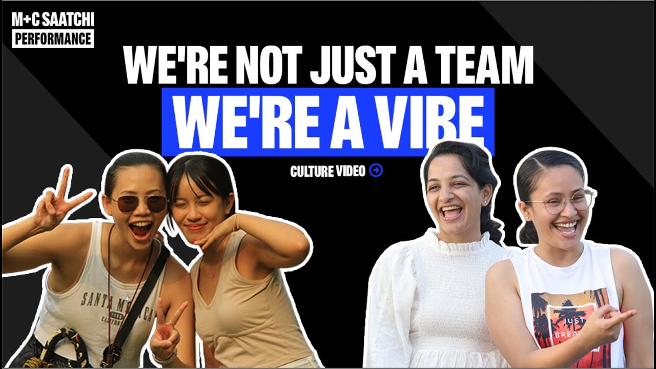 2025 M+C Saatchi Performance Career's Showreel