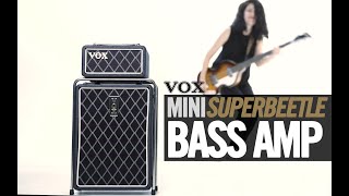 Video thumbnail for MINI SUPERBEETLE BASS: Mini and Mighty by Vox Amps