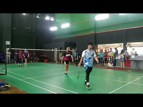 Badminton Final Men's Double Open Selayang Mall  Tournament - JojoHanif / Farid Vs Amir / Suhairy