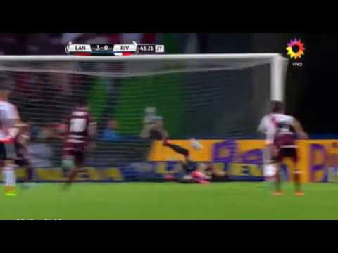 Gol de Jose Pepe Sand - Super Copa - River 0 vs 3 Lanús Fútbol y Goles