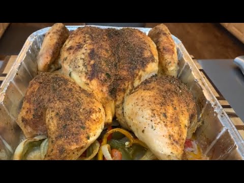 Juicy Oven Roasted Chicken Recipe