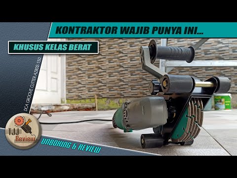 Alat tukang ga main main, REVIEW DCA GROOVE CUTTER AZR02-150