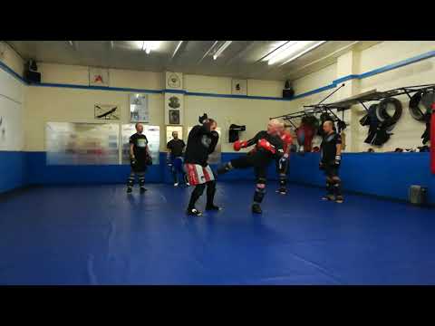 STX Kickboxing Striking Drill at MC Kali Group