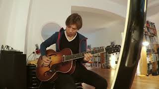 Video thumbnail for 2017 Gretsch "New Yorker" G9555 with D'Armond Pickup, Part3 by GregsGuitars