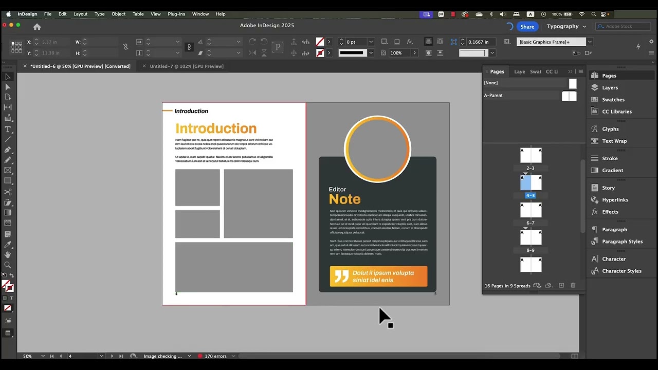 6-1 Indesign Chapter Section Markers tutorial