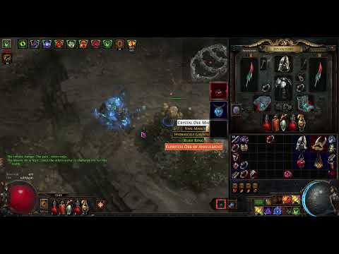 PoE 3.18 Consuming Dark build vs Writhing Invitation + Height of Hubris