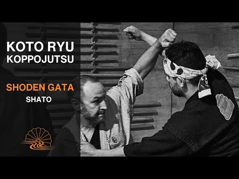 Shato 斜倒 of the Koto Ryu Koppojutsu Shoden Gata