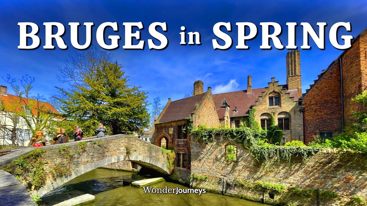 Romantic Bruges: The Most Beautiful City in Belgium? 🇧🇪 [4k]