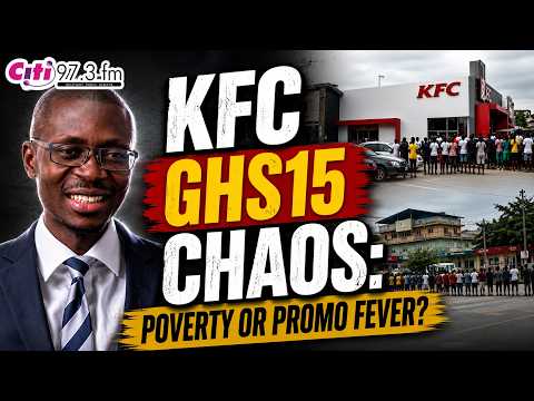 Long queues & crowd trouble - What did KFC's GHS15 promo reveal about Ghanaians' standard of living?