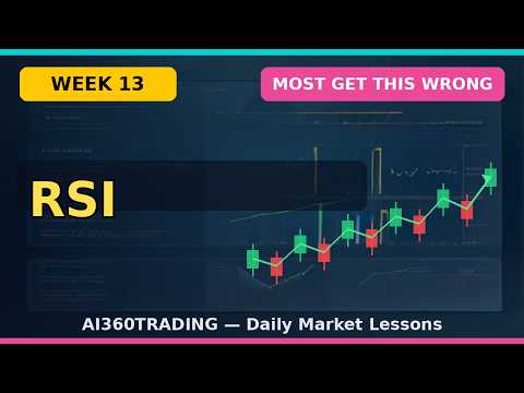 RSI — Overbought Oversold Sahi Tarike Se | Week 13 | AI360 Trading