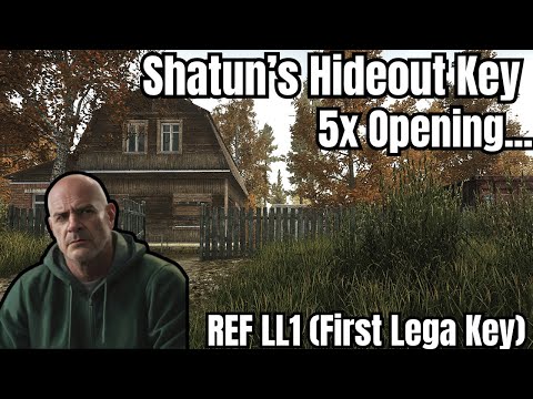[1.00] Shatun's Hideout Key 5x Opening - New BEST Ref Key?