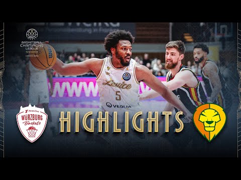 Fitness First Wurzburg Baskets v Patrioti Levice | Play-Ins Highlights | #BasketballCL 2025-26