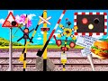 The Railroad Crossing That Makes Things Bigger With A Magic Light