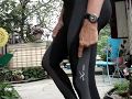 CW X Performx Tights And Asics Wrestling Shoes