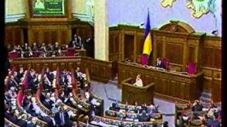Тимошенко ржет и ... кароче! Обкуреная (11 апреля 2008)