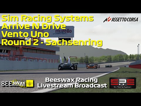 SRS - Assetto Corsa - Arrive N Drive - Vento Uno - Rd2 Sachsenring 22
