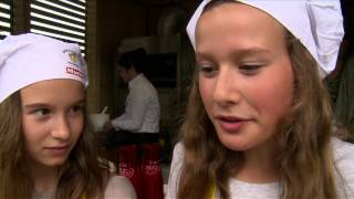 Gezonde snack op de Floriade