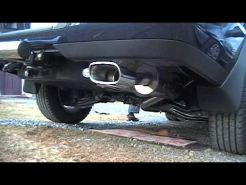 2010 ridgeline stock exhaust vs Borla
