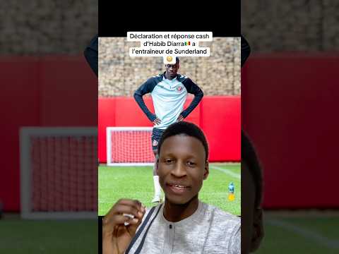 La réponse cash d’Habib Diarra🇸🇳💪 #seneweb #viralvideo #football #sports #foryou