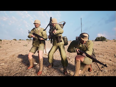 Post Scriptum Shifting Sands - Festung Tobruk [GER Comms/ENG Subs]