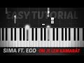 SIMA & EGO - ON JE LEN KAMARÁT (piano ...