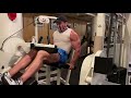 Seated hamstring curls