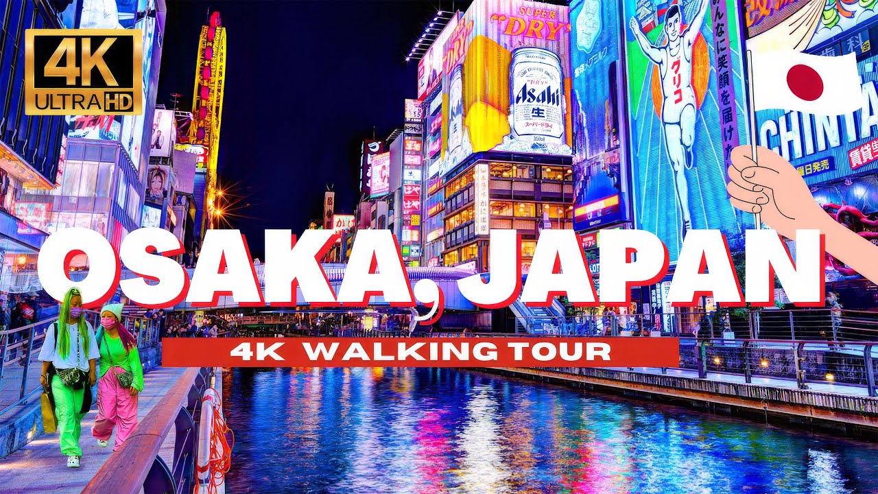 Immersive street-level walking tour through Osaka Umeda, Japan, showcasing authentic urban landscapes, local architecture, and the vibrant atmosphere of the city's neighborhoods