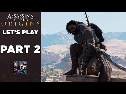 Assassin's Creed: Origins - Walkthrough / Let's Play (Blind) PS4 PRO - Part 2 "SIWA"