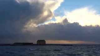 preview picture of video 'Christmas Eve Sunset Coast Elie Earlsferry East Neuk Of Fife Scotland'