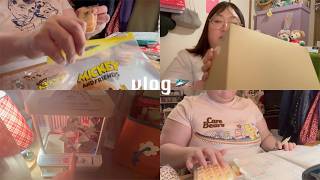 【vlog】ぱんだの日常💻｜食の記録｜UFOキャッチャー｜ASMR｜電卓｜家計簿｜やよい軒