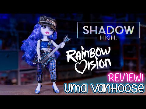 Кукла Rainbow High Vision Shadow High Neon Uma Vanhoose Рейнбоу Хай Ума Ванхуз - фото 1 - id-p2056002837