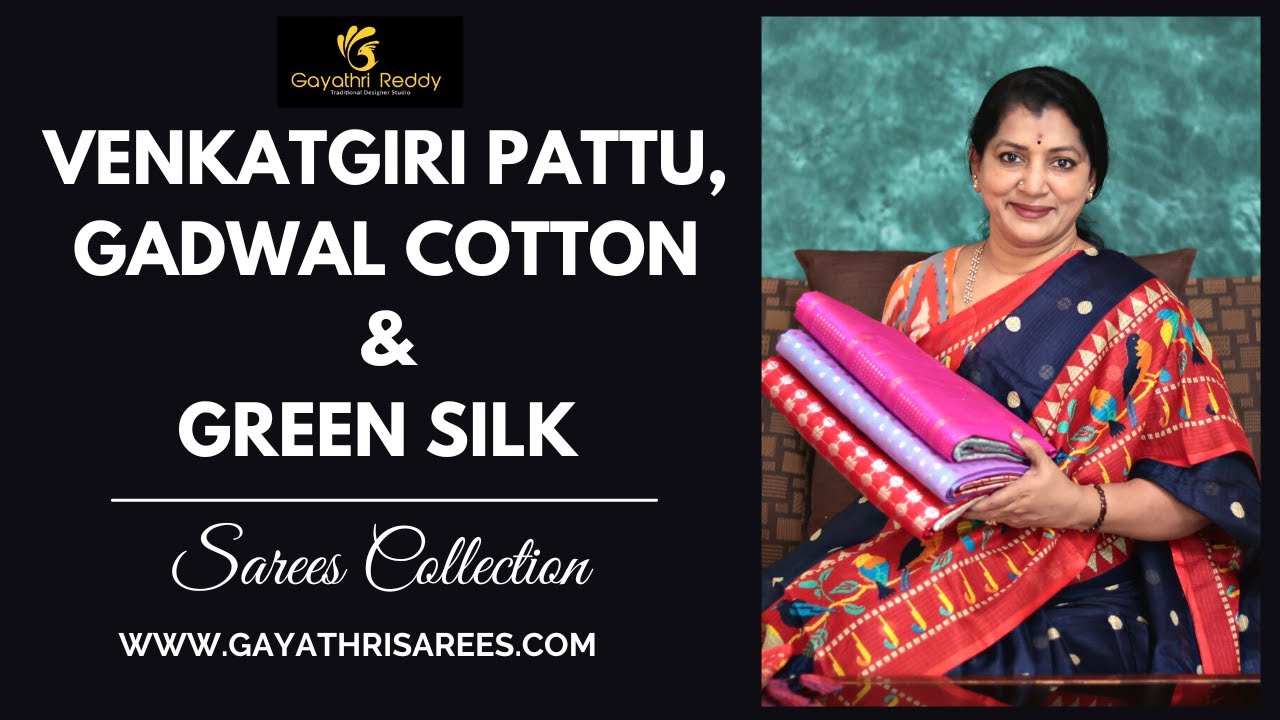 <p style="color: red">Video : </p>New Latest Venkatgiri Pattu   Gadwal Cotton  Banaras Chanderi Silk &amp; Green Silk Sarees Collection 2022-12-05