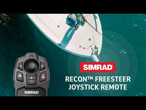 Meet Simrad® RECON™ | Revolutionary FreeSteer™ Joystick Remote