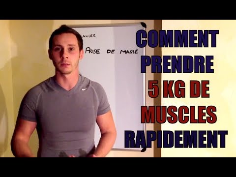 comment prendre en muscle tres rapidement