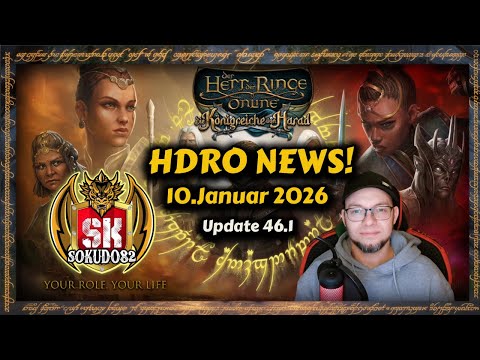 HDRO NEWS: Lotro Creatorprogramm! | Update 46.1 | UI Skalierung