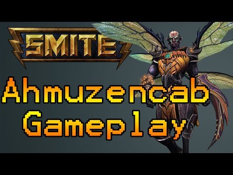 Smite Ah Muzen Cab Gameplay - Solo lane
