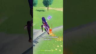 The DownFall Of Raiden Shogun