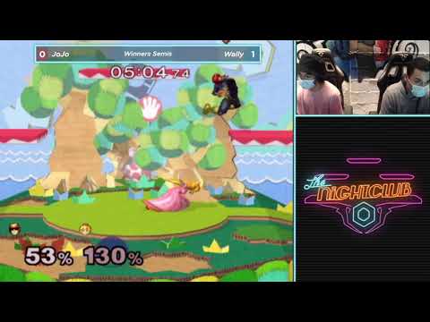 The Nightclub S2E1: JoJo (Captain Falcon) vs Wally (Peach) - Winners Semis SSBM