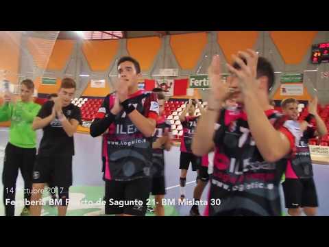 JUVENIL A 17-18 : FERTIBERIA BM PUERTO DE SAGUNTO 21 · BM MISLATA 30